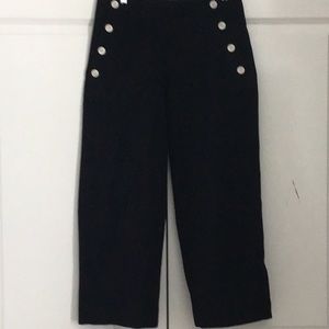 Banana Republic wide leg cropped pants